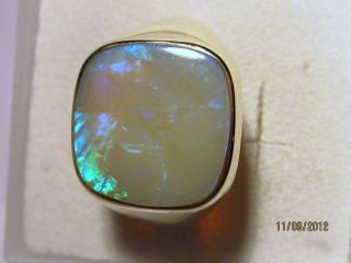black opal mens rings