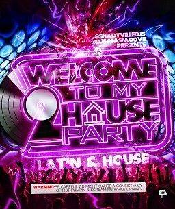 DJ Sam Smoove Welcome to my House Party Club Mix CD