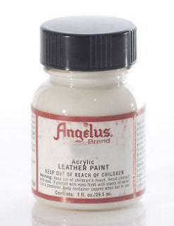 Angelus Acrylic Paint /Dye, Leather & Vinyl Redye Touch up   1 oz
