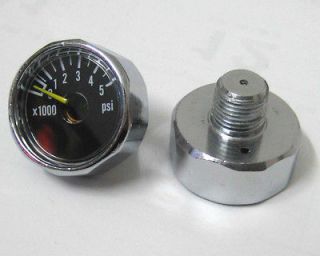   5000 PSI Paintball Micro Gauge paintball gun marker parts( Two Piece