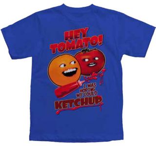 The Annoying Orange TOMATO & ORANGE KETCHUP T Shirt