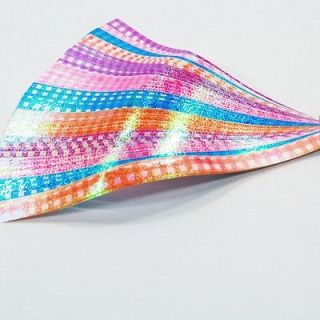 100 Plaid Gingham Origami Lucky Star Pattern Paper Stripe