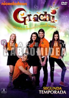 GRACHI Telenovela Segunda Temporada 4 DVD BOXSET Tv Novela Telenovelas