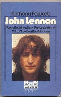 John Lennon Anthony Fawcett Biography Paperback book Beatles interest 