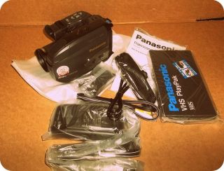 Panasonic Palmcorder PV A208 Camcorder VHS C VHSC New open box