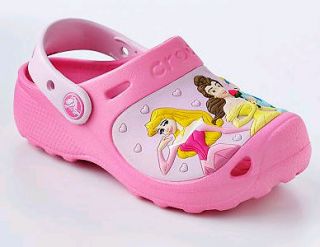 Crocs Girls Disney Princess Shoes All Size C4/5 C6/7 C8/9 C10/11 C12 