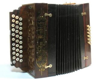 antique concertina in Musical Instruments & Gear