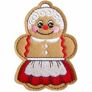 Sew in the Hoo​p Gingerbread Machine Embroidery Designs