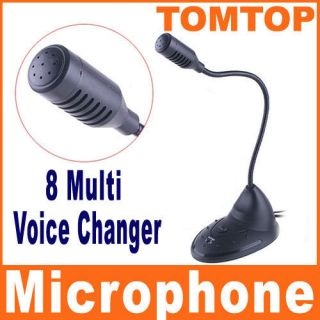 Multi Voice Changer   Modifies 8 Ways   Amplifies Microphone   Colors 