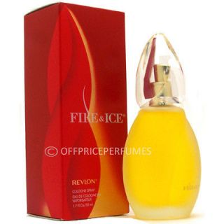 FIRE AND ICE  REVLON 1.7 oz  NEW IN BOX  Cologne Spray 50 ml