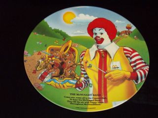 THE McNUGGET BAND McDONALDS PLATE 1989 Collectors Plate
