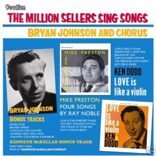 Bryan Johnson Million Sellers Mike Preston Ken Dodd CD