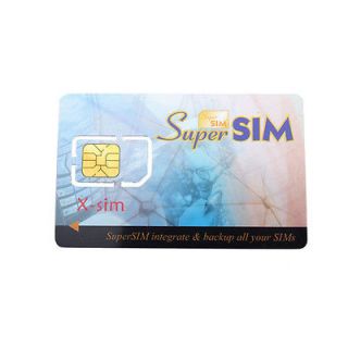 16 in 1 GSM SIM Cell Phone Magic Super SIM Max Card Kit