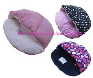   Half Covered Pet Dog Cat Bed Sleeping Bag Soft&Warm Dog House 3 Types