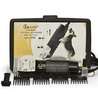   Pet Dog Hair Trimmer Grooming Clipper GTS 888 W/ Attachment