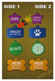 pet dog tags in Name Tags & Charms