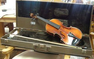 176 1979 Copy of Antonius Stradivarius   Violin with Case etc.