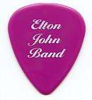 ELTON JOHN 2011 Piano Tour Guitar Pick!!! DAVEY JOHNSTONE custom stage 