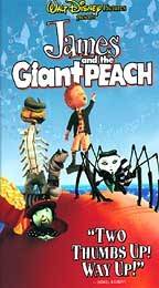 Disneys James And The Giant Peach (VHS, 1996) Movie 