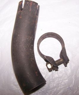 Kioti Exhaust Pipe and Clamp 1 1/4 ID 1 3/8 OD