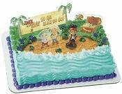 Jake and The Neverland Pirates Cake Decorating Kit YO HO Way TO Go 