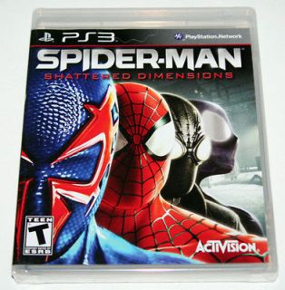   Man Shattered Dimensions Spiderman   PS3 Playstation 3   NEW & SEALED