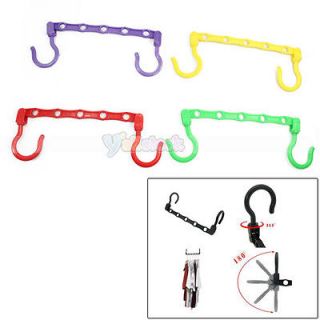 New Useful Space Saving Closet Clothes Hanger High Quality Plastic