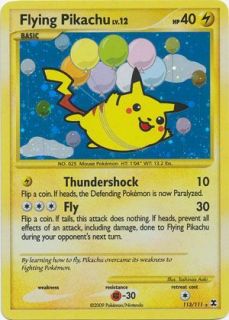 Pokemon Card(Rising Rivals)various​/Rare Flying Pikachu
