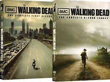 NEW The Walking Dead Complete First and Second Seasons 1 2 6 Disc Set 