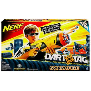 Nerf Dart Tag Swarmfire Air Powered Blaster Gun