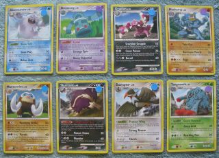 Pokemon TCG D&P Stormfront Rare & Reverse Holo Cards [Part 2/2]