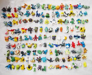 144 pcs Pokemon collection figures registered mail