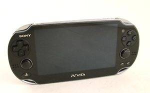 Sony PlayStation Vita Black Handheld System (3G/Wi Fi)
