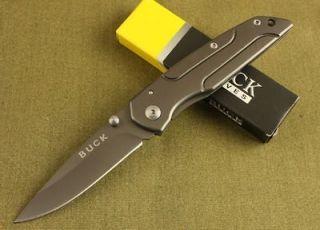 Buck Clip Folding Folder Tactical Survival Hunting Hunter Knife Saber 