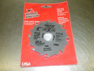 VERMONT AMERICAN PLATE JOINER BLADE FOR BISCUIT CUTTERS 8 CARBIDE 
