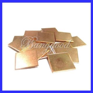   Thermal Copper Pad Shim for HP Dell Acer Laptop GPU CPU 15mmx15mm