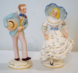 Coventry Porcelain USA Jack & Judy Victorian Figurine Set Figurines 