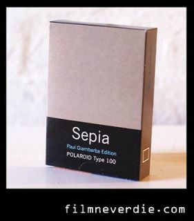 Polaroid Sepia 1500 ISO   INSTANT Pack film for Polaroid Peel Apart 
