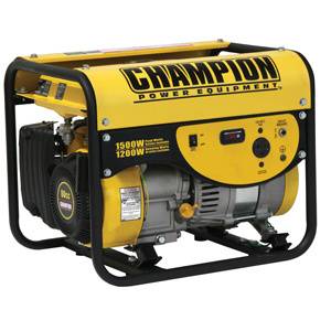 Champion 1500 Watt Portable Gas Powered Generator 42431