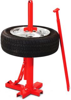 Manual Portable Tire Changer Mount Home Garage Farm Wheel Demount 