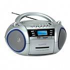 Supersonic SC 183UM Portable MP3/CD/WMA Player, Cassette Recorder, AM 