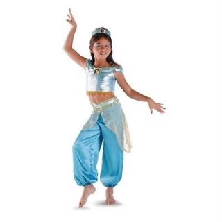 Jasmine Aladdin Disney Princess Child Classic Costume Size 7 8 