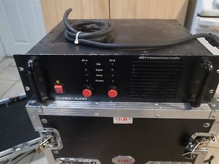 Crest Audio 4001 Pro Professional Power Amplifier Amp 1400 watt Rack 