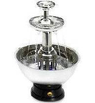   FOUNTAIN COMMAND PERFORMANCE 8 QUART Lights 3 TIER CHAMPAGNE PUNCH
