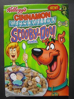 SCOOBY   DOO ! KELLOGGS CEREAL BOX FACTORY SEALED NEVER 