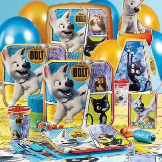 Disney BOLT Birthday Party Supplies ~ MANY CHOICES ~ You Can Choose 