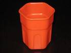 RARE Vintage Little Tikes ORANGE CUP COUNTRY Kitchen Play Food CUPS 