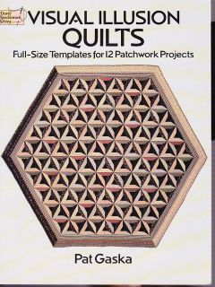 Visual Illusion Quilts by Pat Gaska (Paperback, 1991) FULL SIZE 