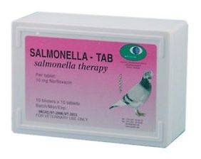   Tab (Salmonellosis   Paratyphoid). Pigeons Products, cat & Dog