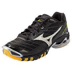   Wave Lightning RX (430145) Mens Volleyball Shoes Size 9.5 Black/Silver